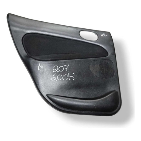 Forro Porta Traseira Esquerda Peugeot 207 2005/11 9683599377