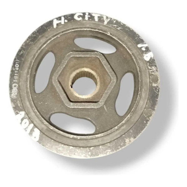 Polia Virabrequim Honda City 1.5 Flex 2010 2011 2012 2013