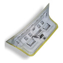 Tampa Traseira Porta Malas Chevrolet Cobalt 2011/12 Detalhe Amarelo