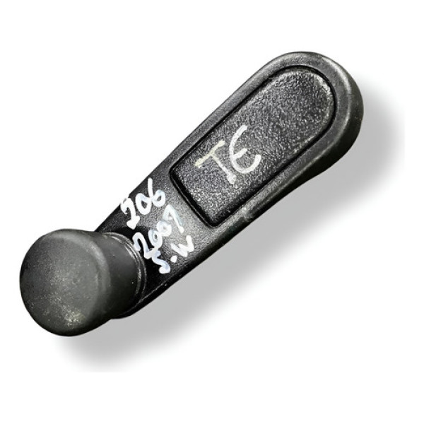 Manivela Vidro Traseiro Esquerdo Peugeot 206 Sw 2007 2008 Preto