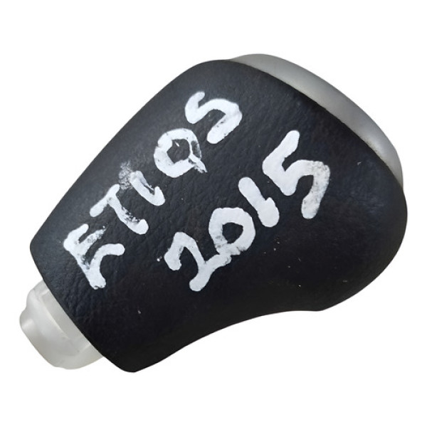 Manopla Alavanca Câmbio Toyota Etios 2015 2016 2017  Prateado