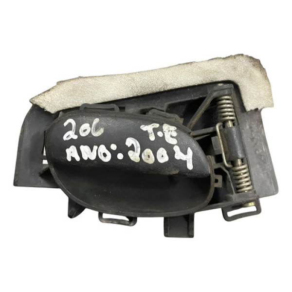 Maçaneta Interna Traseira Esquerda Peugeot 206 2004 96236984 Traseira