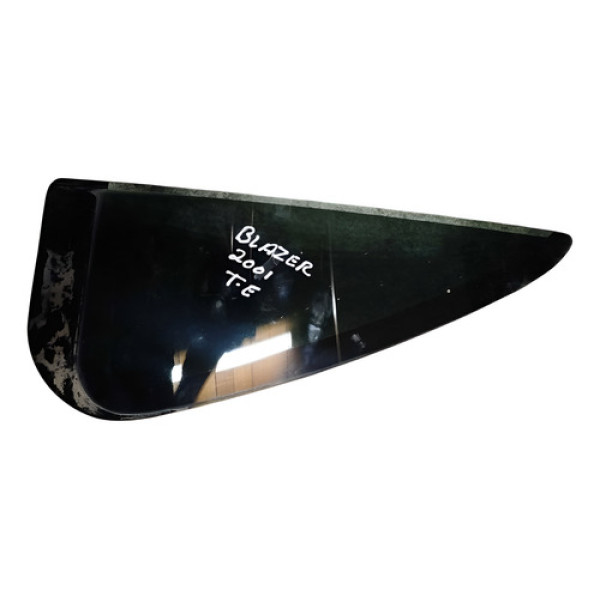 Vidro Fixo Porta Traseira Esquerda Chevrolet Blazer 2001 