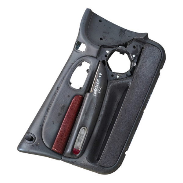 Forro De Porta Dianteiro Esquerdo Chrysler 300m  V6 1998 Preto