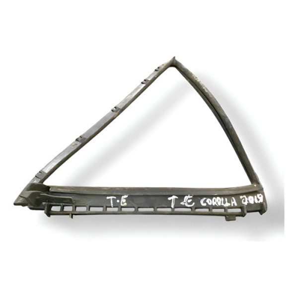 Borracha Vidro Fixo Traseiro Esquerdo Toyota Corolla 2019 Preto