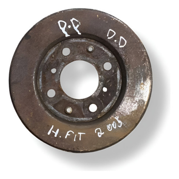 Disco Freio Honda Fit 2005 2006 2007 2008 2009 2008 2009