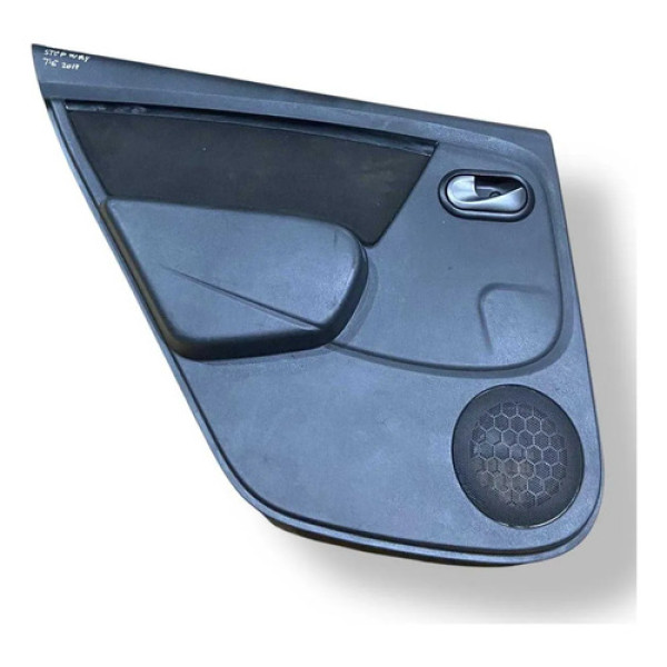 Forro Porta Traseira Esquerda Sandero Stepway 14 8200899526 Preto