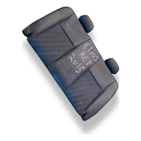 Encosto Banco Traseiro Toyota Etios Hatch 2015 2016 A 2019 Preto