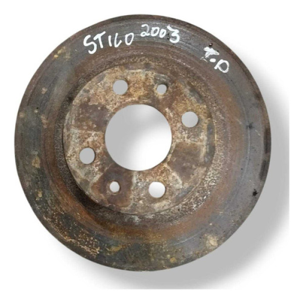 Disco Freio Traseiro Direito Fiat Stilo 2003 2004 2005 2006