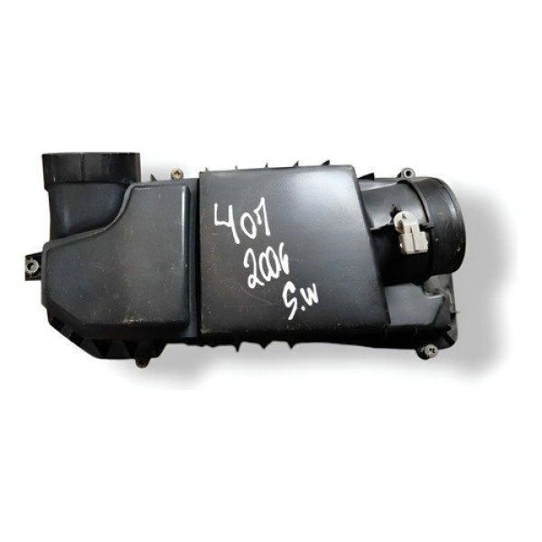 Tampa Caixa Diltro Ar Peugeot 407 Sw 2006 2007 2008 2009  Preto