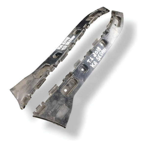 Par Guia Parachoque Traseira Ford Ka Sedan 18 E4b5f17a881ae