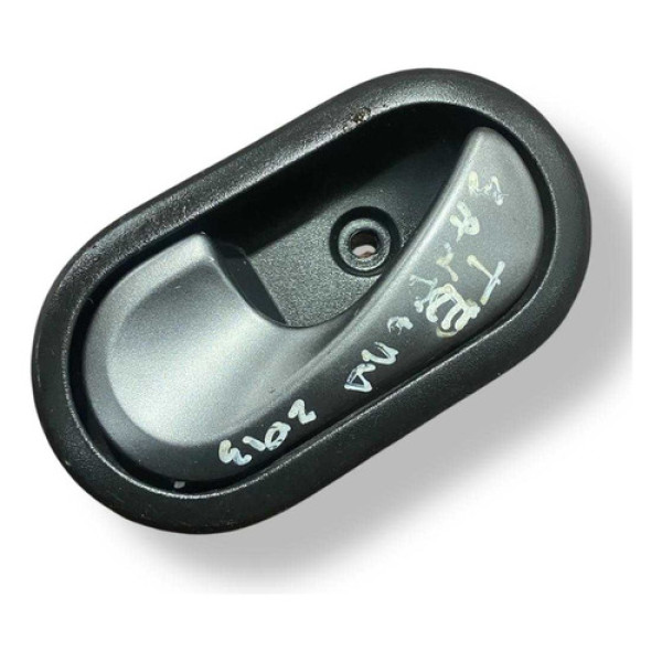 Maçaneta Interna Traseira Esquerda  Sandero 2014 8200606889 Preto Traseira