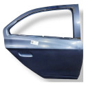 Porta Traseira Direita Chevrolet Onix 2015 2016 Detalhe  Traseira Direita Azul
