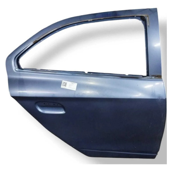Porta Traseira Direita Chevrolet Onix 2015 2016 Detalhe  Traseira Direita Azul