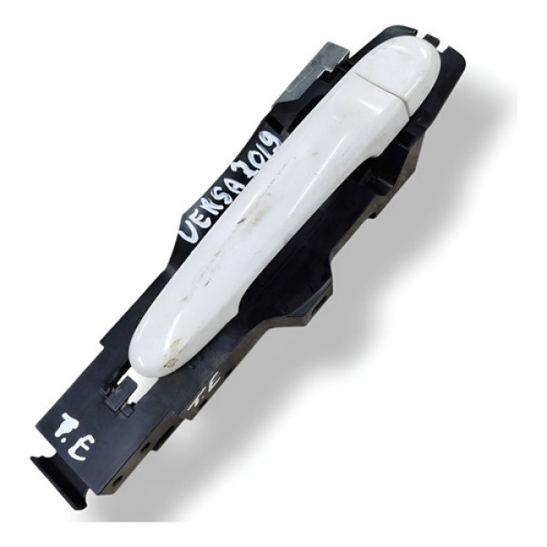 Maçaneta Externa Porta Traseira Esquerda Nissan Versa 2019 Branco Traseira