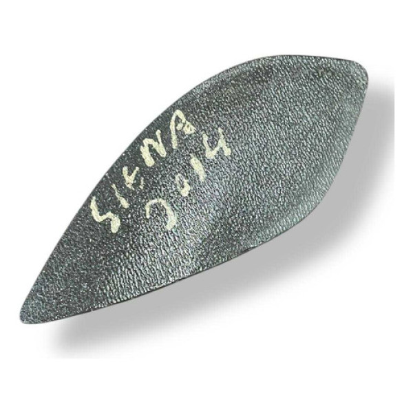 Acabamento Painel Lado Direito Fiat Siena 2014 - 735336659 Verde-escuro Listras