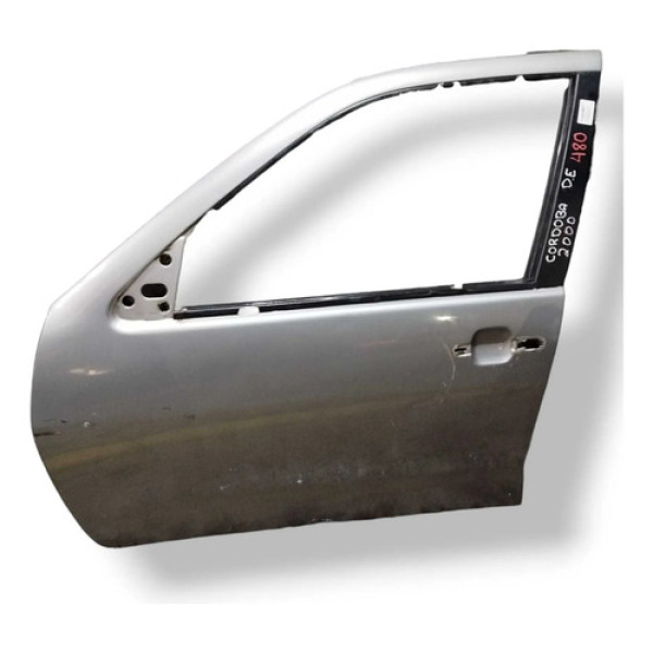 Porta Dianteira Esquerda Seat Cordoba 1997 1998 1999 2000 Dianteira Esquerda Prateado