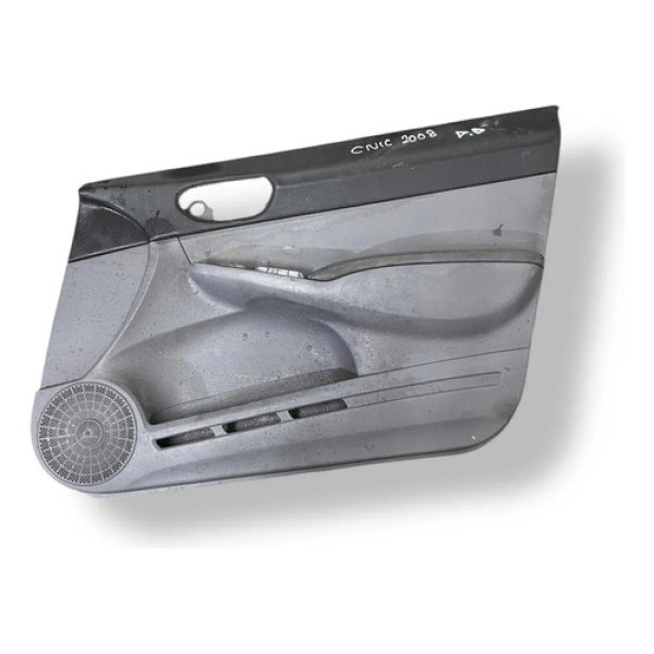 Forro Porta Dianteira Direita Honda Civic Lxs 1.8 2007 2008 Cinza