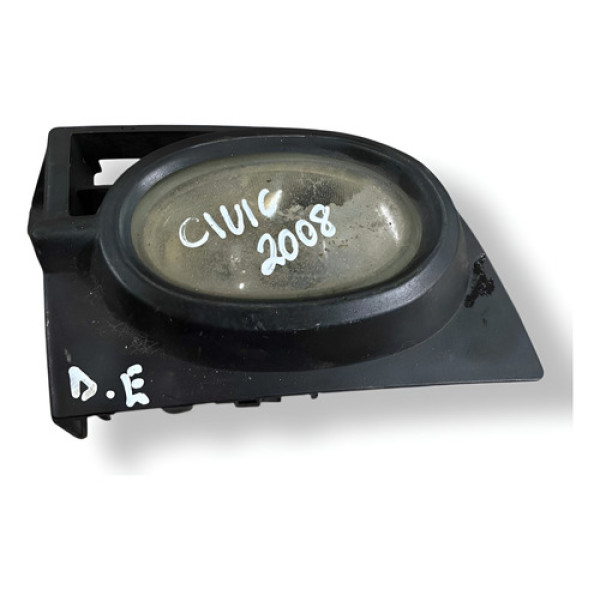 Farol Milha Lado Esquerdo Honda Civic Lxs 2008 2009 2010  Branco