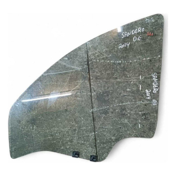 Vidro Porta Dianteira Esquerda Renault Sandero 2001 A 2014