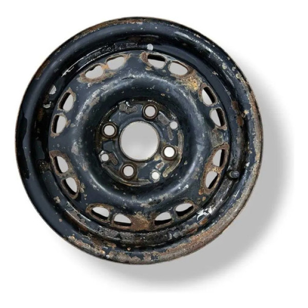 Roda Avulsa Ferro Aro 13 Volkswagen Gol Polo Voyage 4 Furos Água