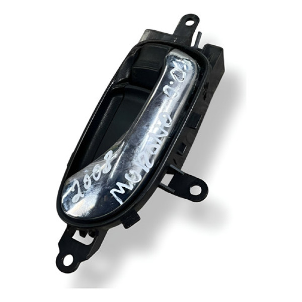 Maçaneta Interna Dianteira Direita Nissan Murano 3.5 V6 2008 Prateado Dianteira