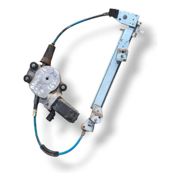 Maquina De Vidro Traseiro Esquerda Fiat Brava 2001 2002 2003