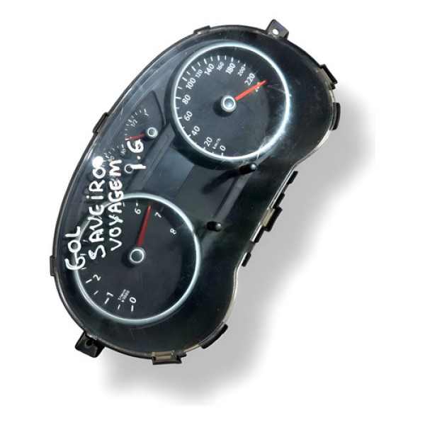 Painel Instrumeno Vw Gol Saveiro Voyage 1.6 10/12 5u0920821k Preto