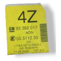 Modulo Conforto Chevrolet Zafira 2008 2009 2010 93382017