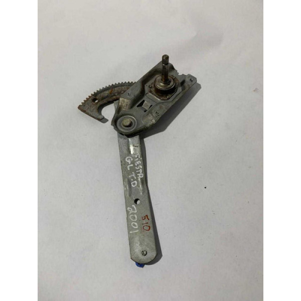 Maquina Vidro Manual Ford Fiesta Gl Traseira Direita 2001