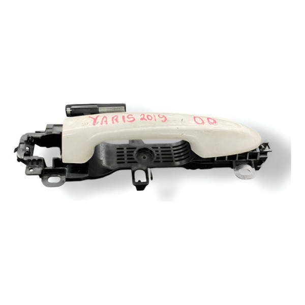 Maçaneta Externa Porta Dianteira Direita Toyota Yaris 2019 Branco Dianteira