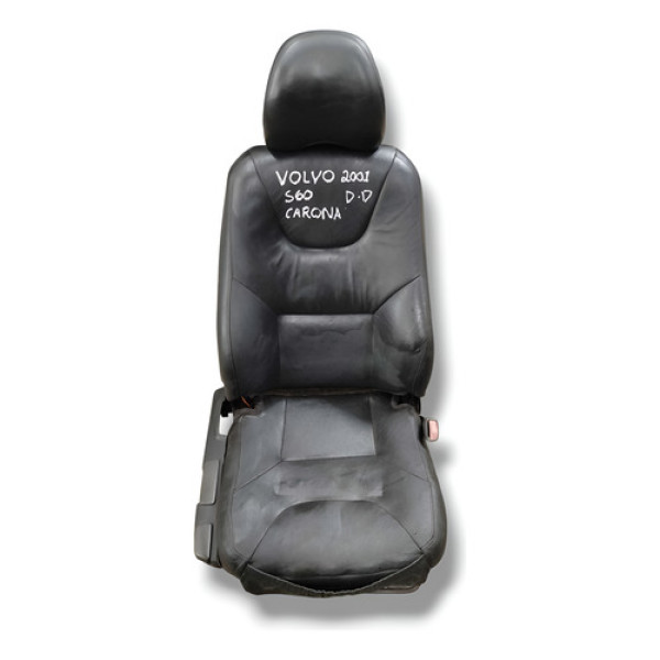 Banco Dianteiro Direito Volvo S60 2001 2002 2003 2004 2005 Preta