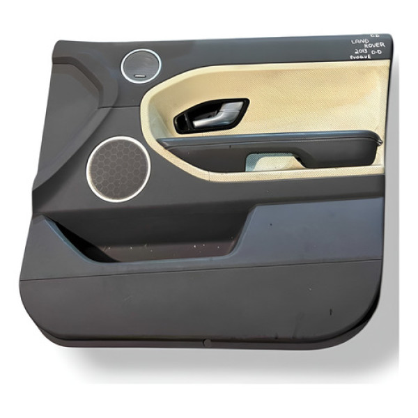 Forro Porta Dianteiro Direi Land Rover Evoque2013 Bj3220162a Preto