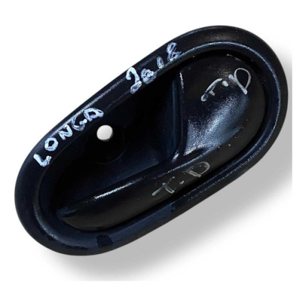 Maçaneta Interna Traseira Direita Renault Logan 2018 2019 Preto Traseira