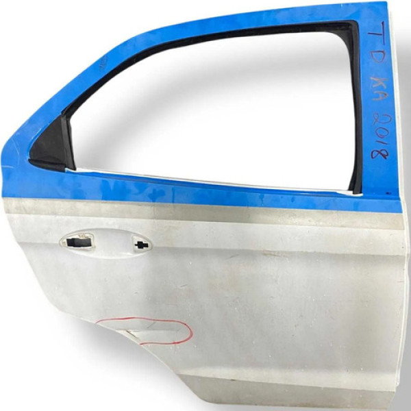 Porta Traseira Direita Ford Ka 2017  2018 2019 Detalhe Traseira Direita Branco