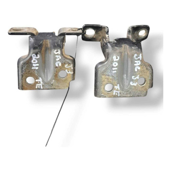 Par Dobradiça Porta Tras Esquerda Jac J3 2011/12 - Jacl22007