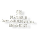 Acabamento Coluna Parabrisa Esquerdo Gm Cobalt 2015 94770465