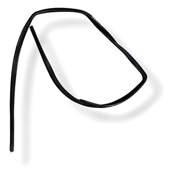 Borracha Canaleta Vidro Traseira Esquerda Gm Meriva 2007 08 Cinza