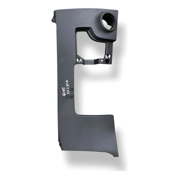 Acabamento Inferior Volante Volkswagen Virtus 2017/2018/2019 Lisa Preto