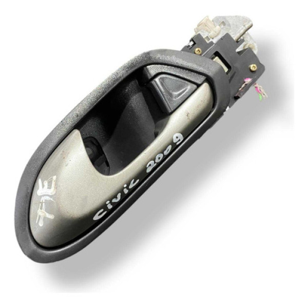 Maçaneta Interna Traseira Esquerda Honda Civic 2009 2010 Dourado Traseira