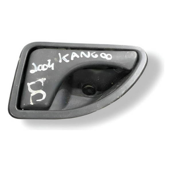 Maçaneta Interna Dianteira Direita Kangoo 2004 8200247803 Prateado