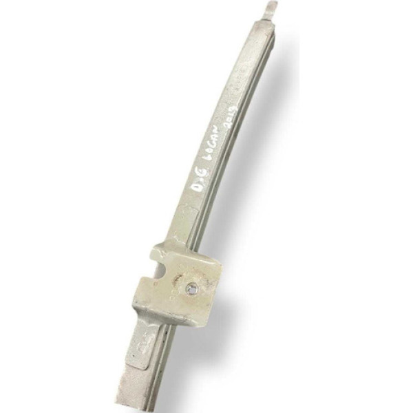 Guia Vidro Dianteiro Esquerdo Renault Logan 2013 212878 Prateado