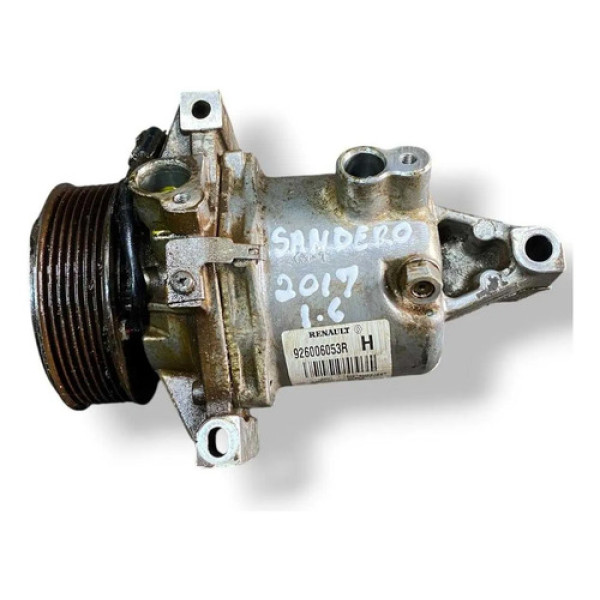 Compressor Ar Condicionado 1.6 16v Sandero 2017 926006053r