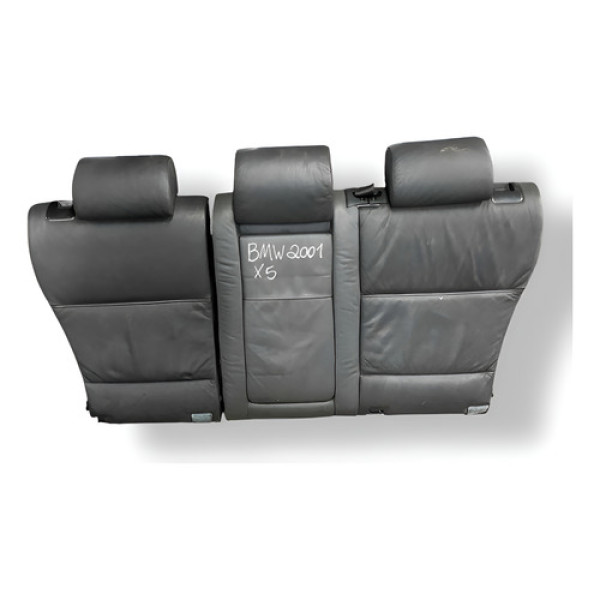 Encosto Banco Traseiro Bmw X5 2001 2002 2003 2004 2005 Cinza