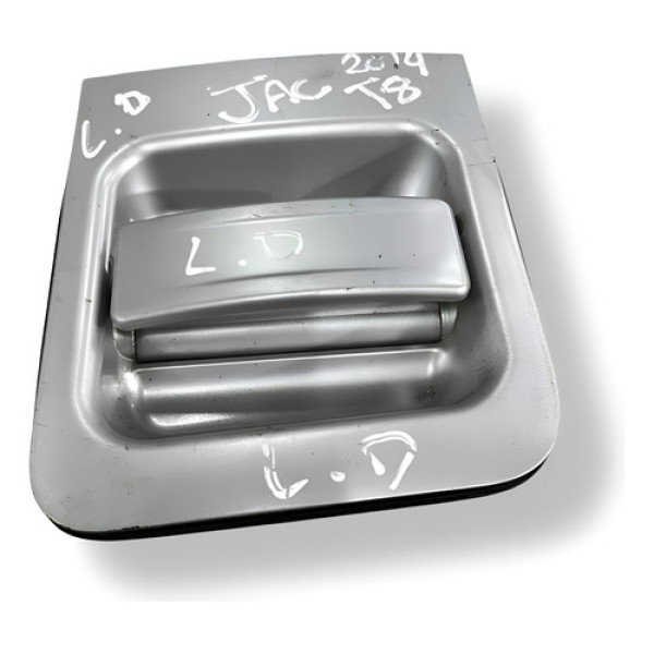 Maçaneta Externa Lado Direito Jac T8 2014 A 2016  83660v7010 Cinza Traseira