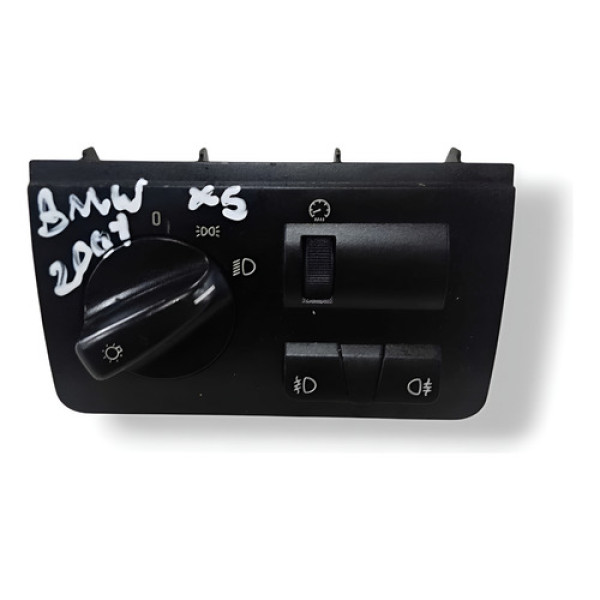 Botão Comando Farol Bmw X5 2001 2002 2003 2004 2005 8380255