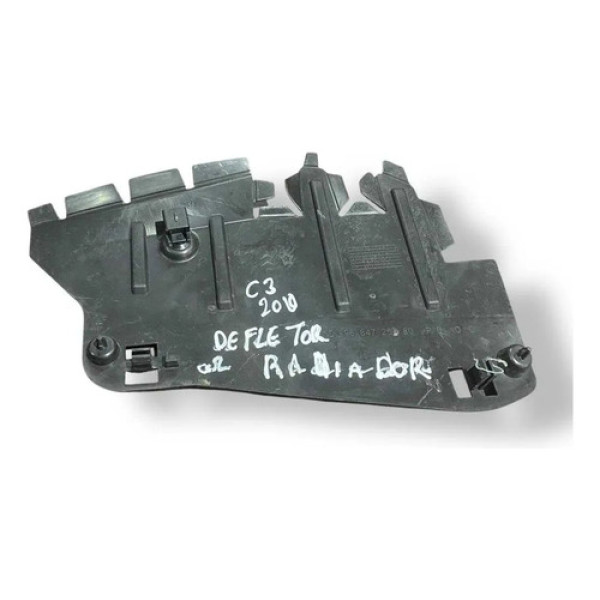 Defletor Radiador Esquerdo Citroën C3 2010 2011 9684725980