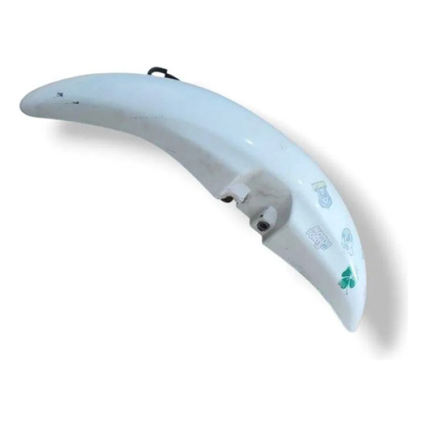 Paralama Com Detalhe Honda Cg Fan 125 2006 2007 2008 2009 Dianteira