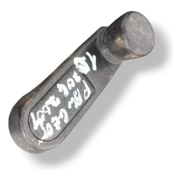 Manivela Vidro Traseiro Direito Peugeot 206 1.0 2000 A 2003 Preto