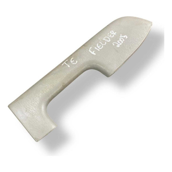 Acabamento Puxador Traseiro Esquerdo Toyota Fielder 2005 Cinza